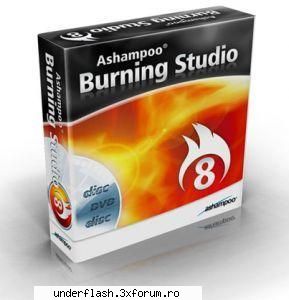 Ashmapoo Burning Studio 8 - Pentru Licentza 2 Euro In Retzeaua Vodafone Pt - Programe