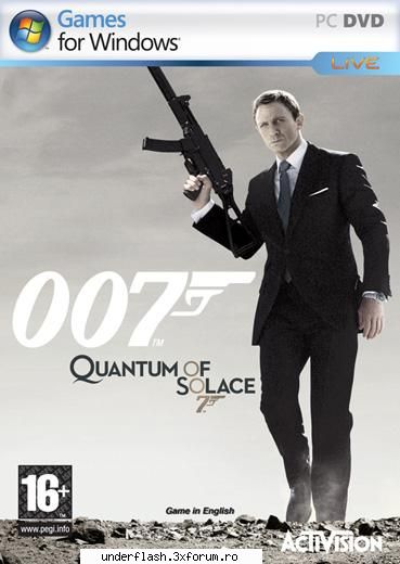 James Bond 007 Quantum of Solace - Underflash - Jocuri