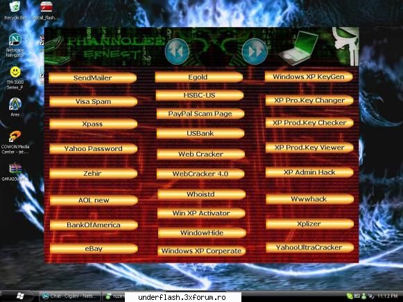 aio ultra hacker 2008 this aio with viruses cos these are hacking tools and detect viruses!i think